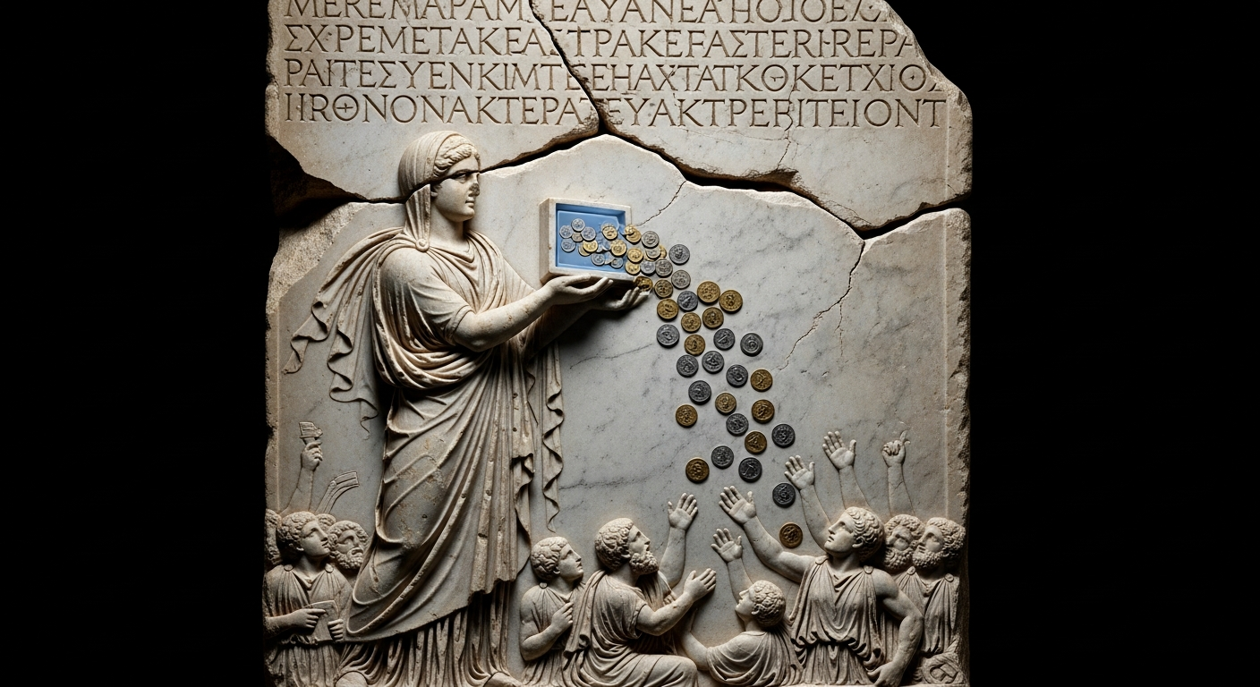 The Pythian Prophecy of the Final Bestowment: A Delphic Oracle of Digital Generosity